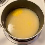 lemon juice and lemon zest