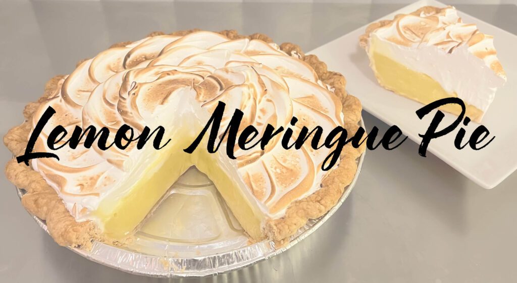 lemon meringue pie display header