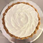 an untoasted lemon meringue pie