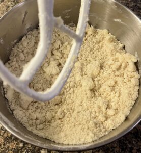 texture of flour after cutting butter into flour
