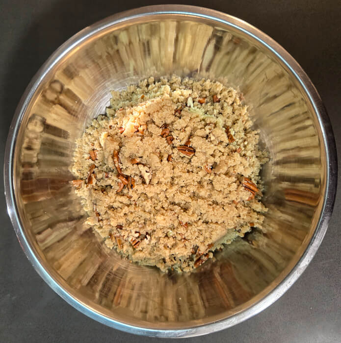 pecan crumble topping for pies