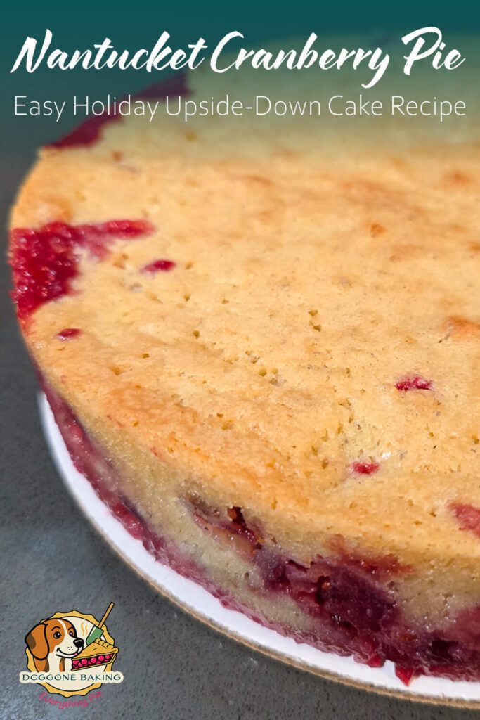 pinterest pin for Nantucket Cranberry Pie