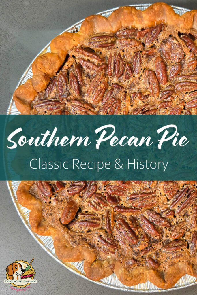 pinterest pin for southern pecan pie