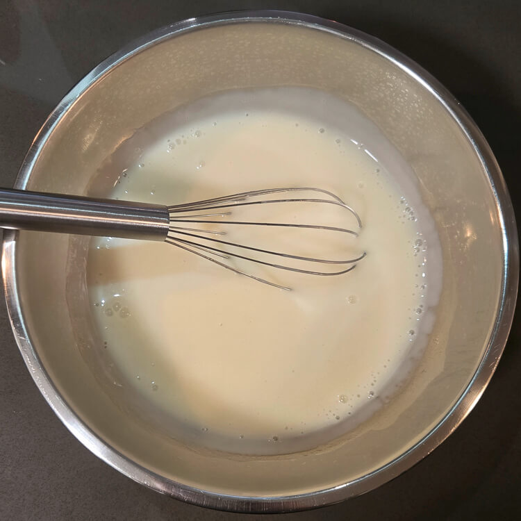 base for a white christmas pie filling.