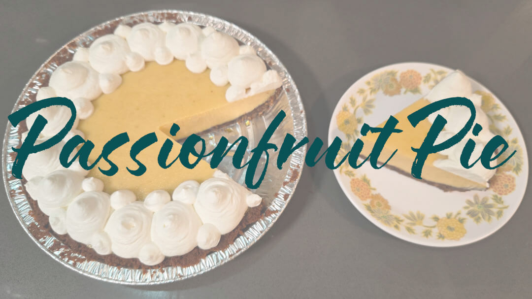 Passionfruit pie recipe
